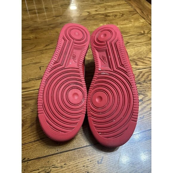 Nike Air Force 1 '07 LV8 Low Triple Red CW6999-600 Men’s Size 10.5 - Picture 5 of 7